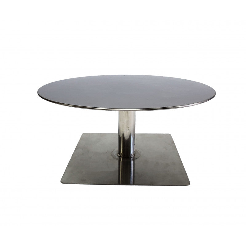 Base giratoria acero 30 cm