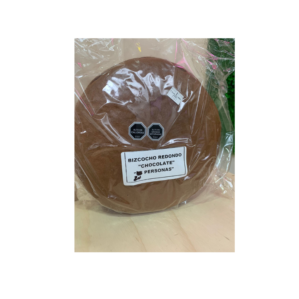 Bizcocho chocolate 20 personas 26 cm mabea
