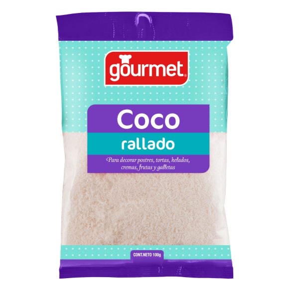 Coco rallado 100 gr. gourmet