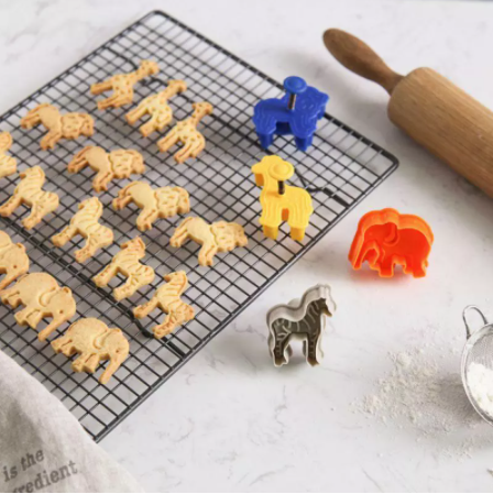 Cortadores de Galletas Animales – Set 4 piezas