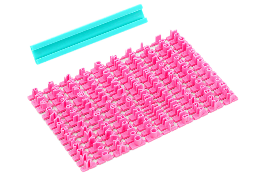 Cortador Alfabeto, numeros y simbolos