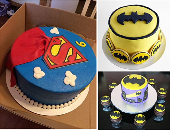 Cortador de Galletas Super Heroes 4 Piezas