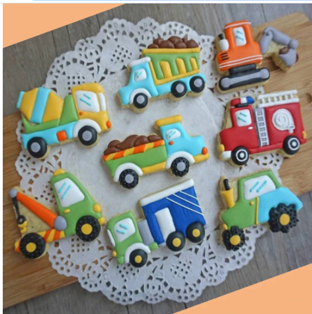 Cortador galleta plastico transportes