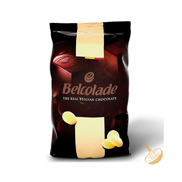 Chocolate blanco 31% belcolade 1 kg