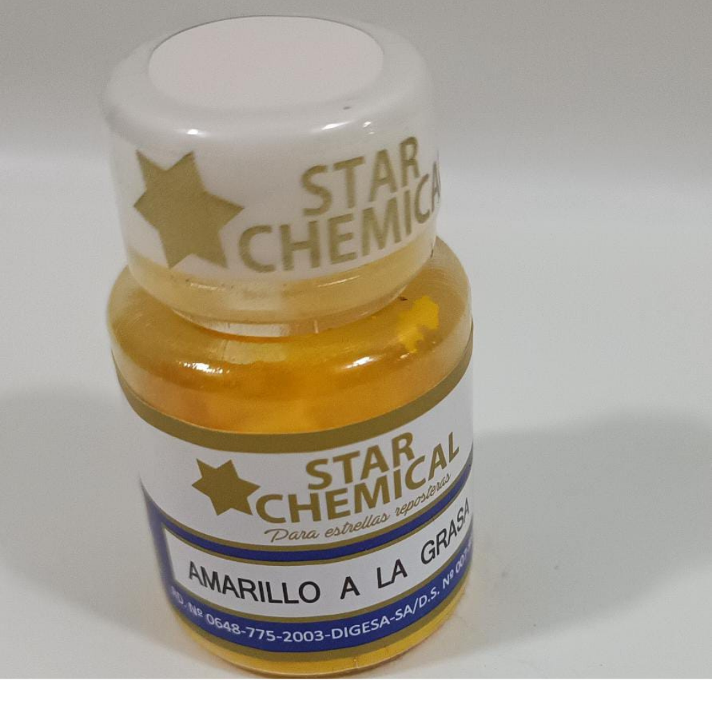 Colorante Comestible Liposoluble Star Chemical Color Amarillo 5 gr.