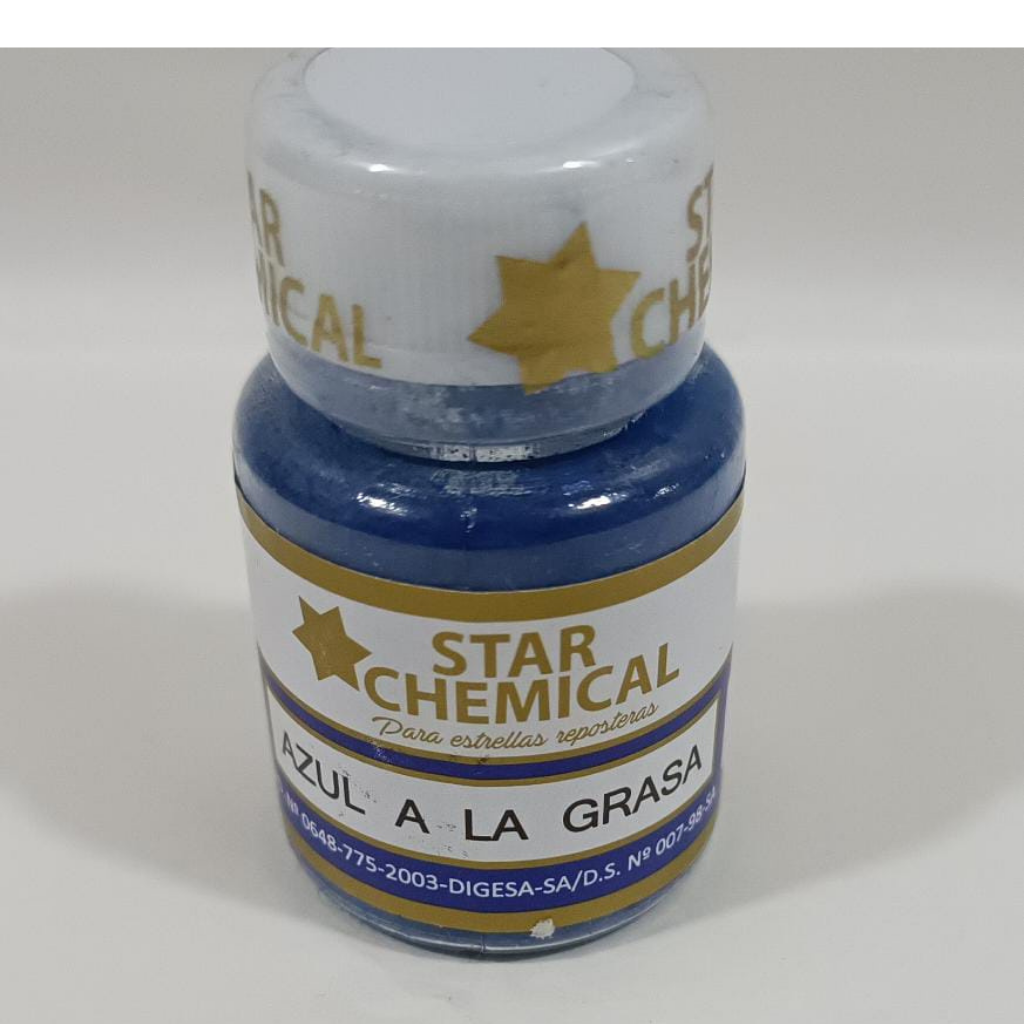 Colorante Comestible Liposoluble Star Chemical Color Azul 5 gr.