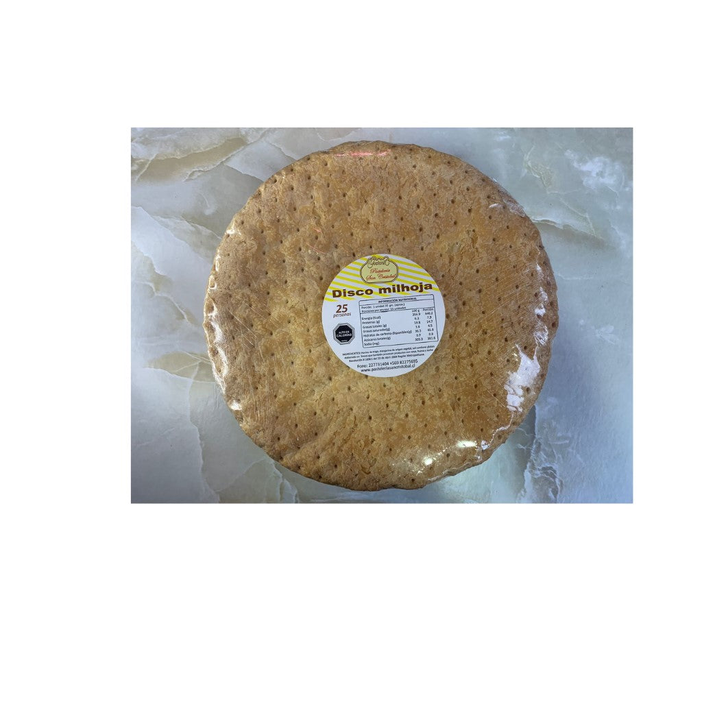 Disco milhoja san cristobal 25 unidades