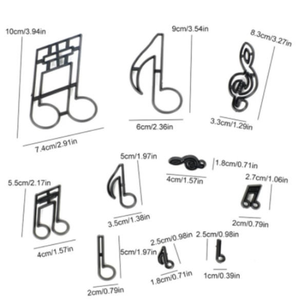 Cortador Notas Musicales