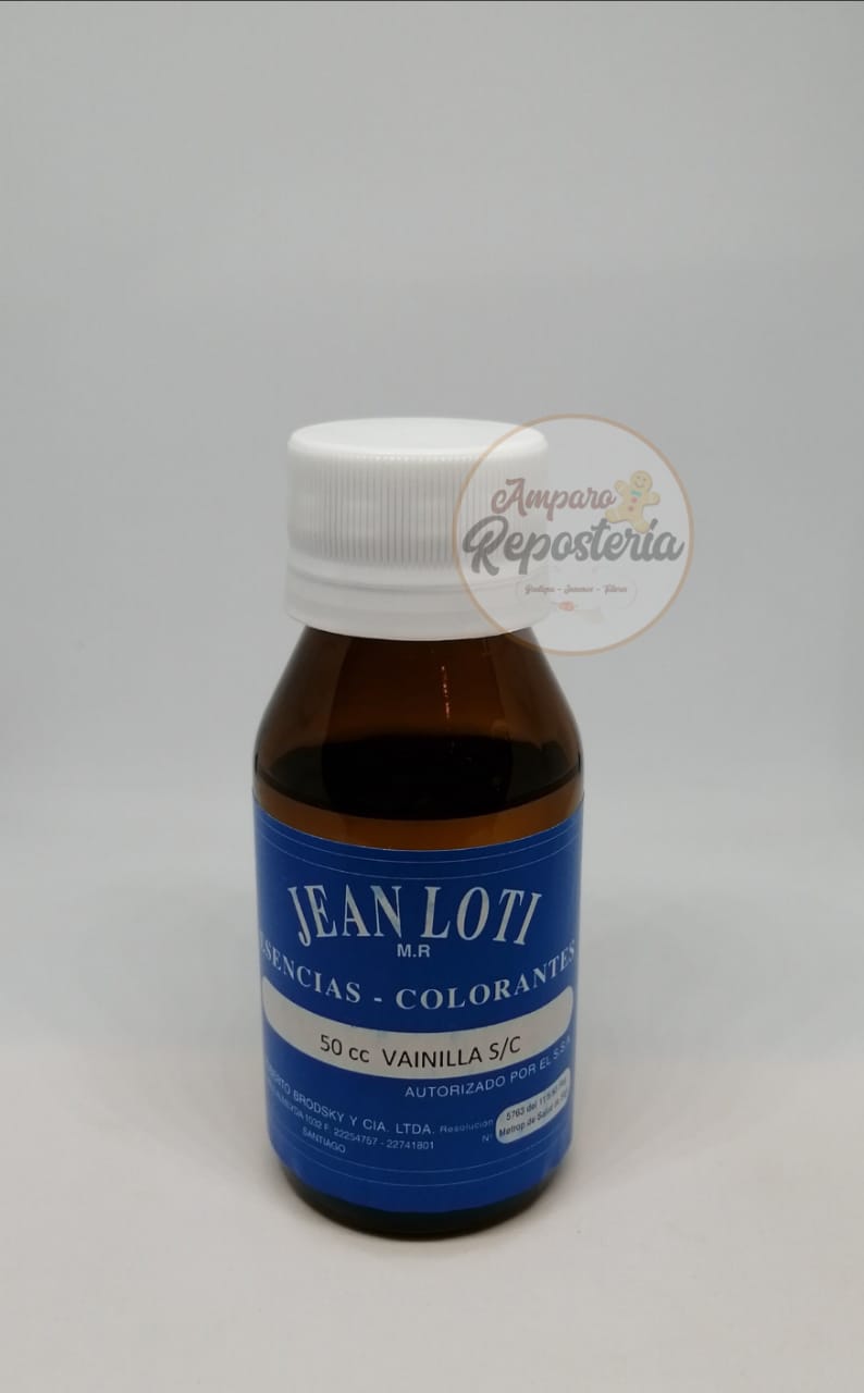 Esencia Vainilla sin color Jean Loti Repostería 50 cc.