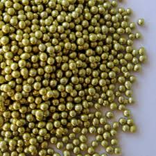 Sprinkles perlas gragea N°1 doradas 100 grs. Mavalerio