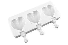 Molde de Silicona para helado Corazon Diamante