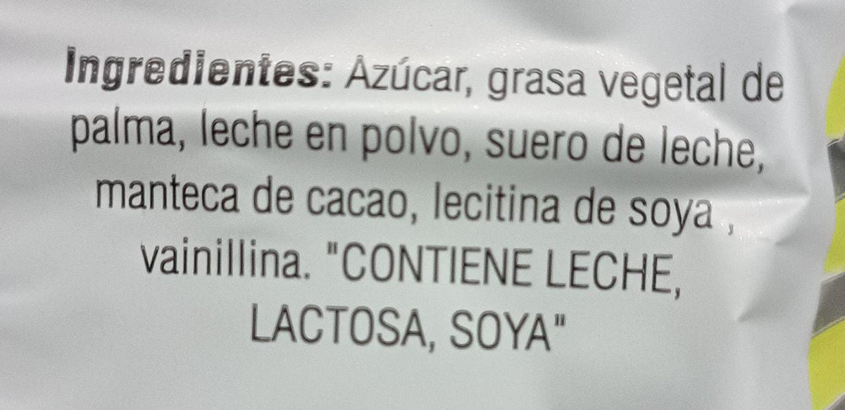 Chocolate Cobertura blanco chocono kg