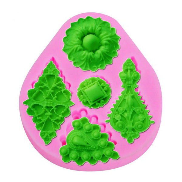 Molde Silicona Joyas y Diamantes