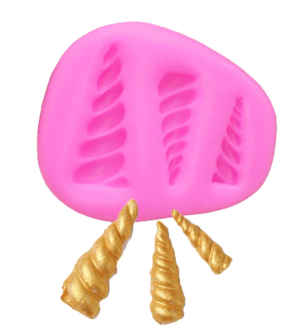 Molde de Silicona Cuernos