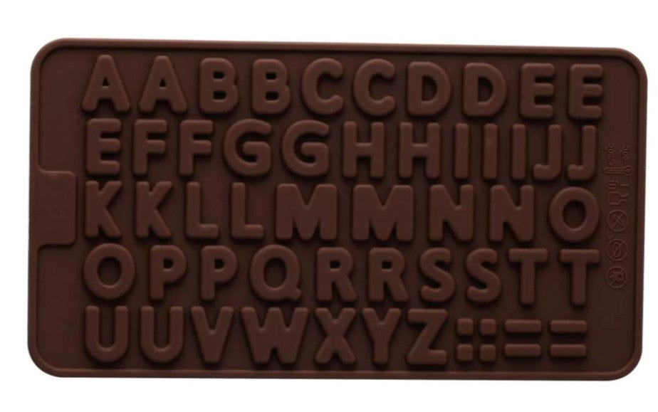 Molde Silicona  Abecedario