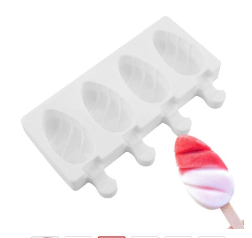 Molde de silicona para helado