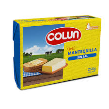 Mantequilla Colun sin sal  250 G