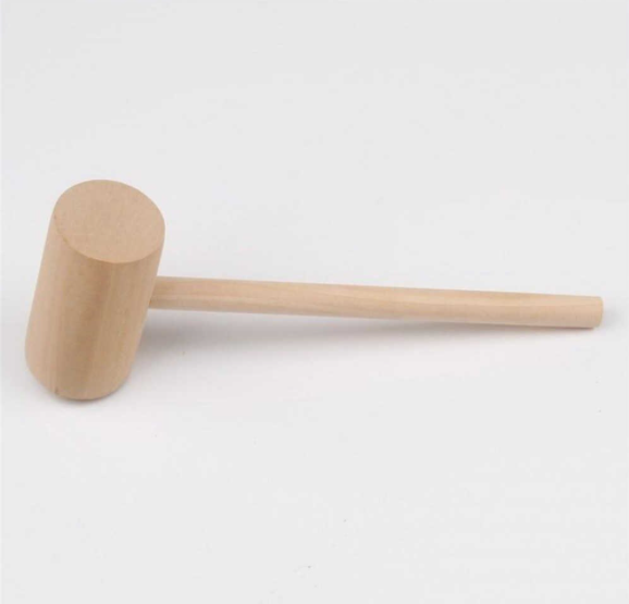 Martillo de madera para repostería / cocina – Unidad