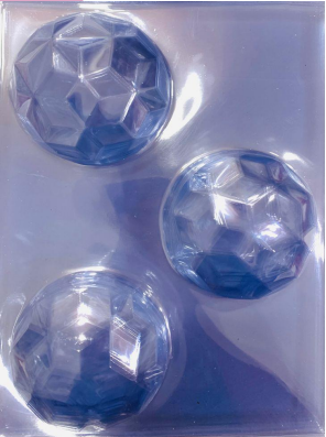 Molde de Acetato Semiesfera Geométrico