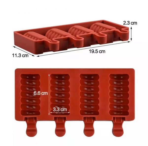 Molde de silicona para cubo de hielo - Amparo Reposteria