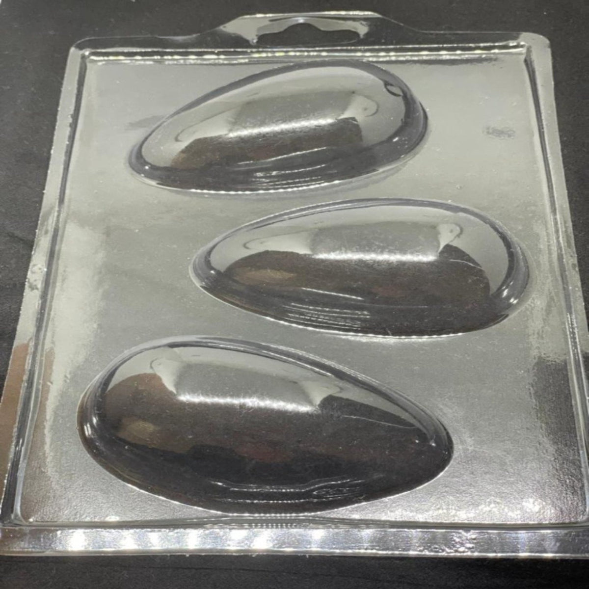 Molde Acetato Huevo 3 Cavidades