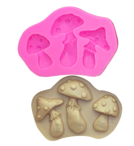 Molde silicona hongos
