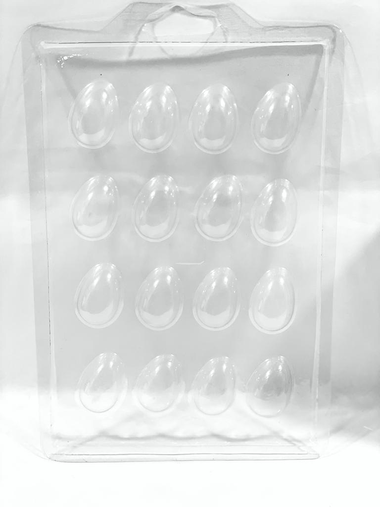 Molde Acetato Huevo 16  Cavidades