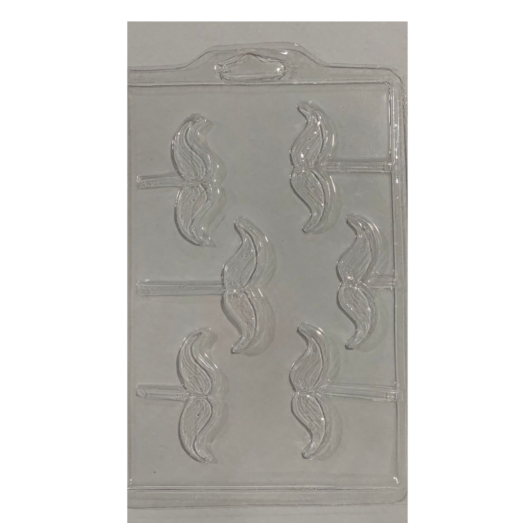 Molde Acetato Paleta Bigotes