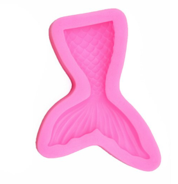 Molde Silicona Cola de Sirena S