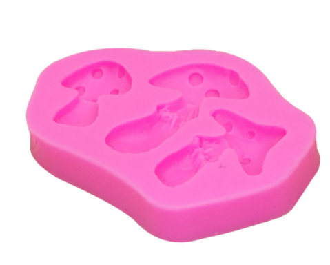 Molde silicona hongos