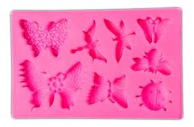 Molde silicona mariposas