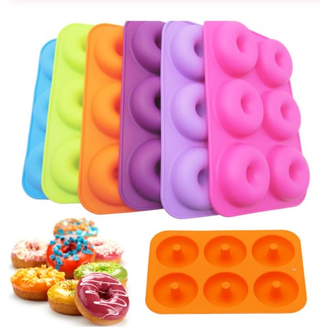 Molde Silicona Donuts