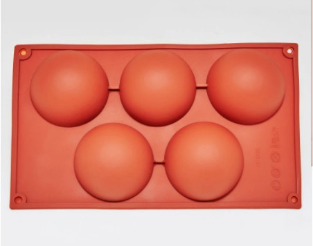 Molde de Silicona Semi Esfera