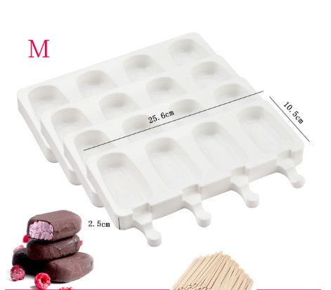 Molde silicona para helado M
