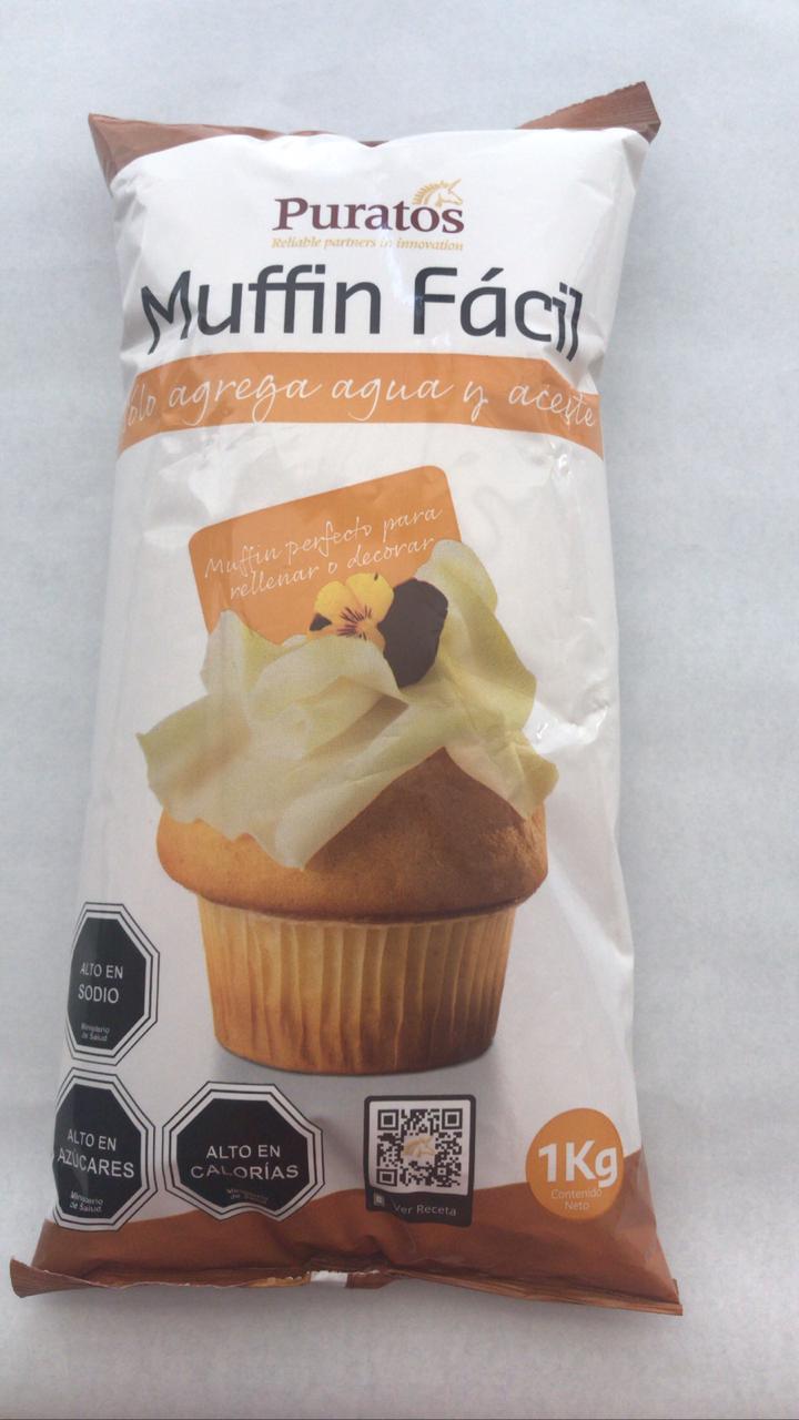 Premezcla Muffin fácil kilo puratos