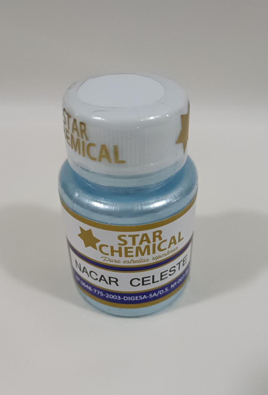 Nacarado Celeste Star Chemical 5 gr.