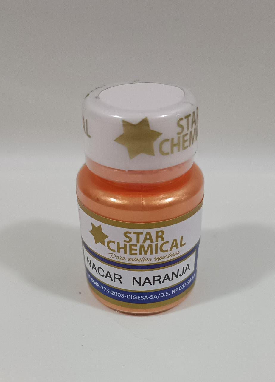 Nacarado Naranja Star Chemical 5 gr.