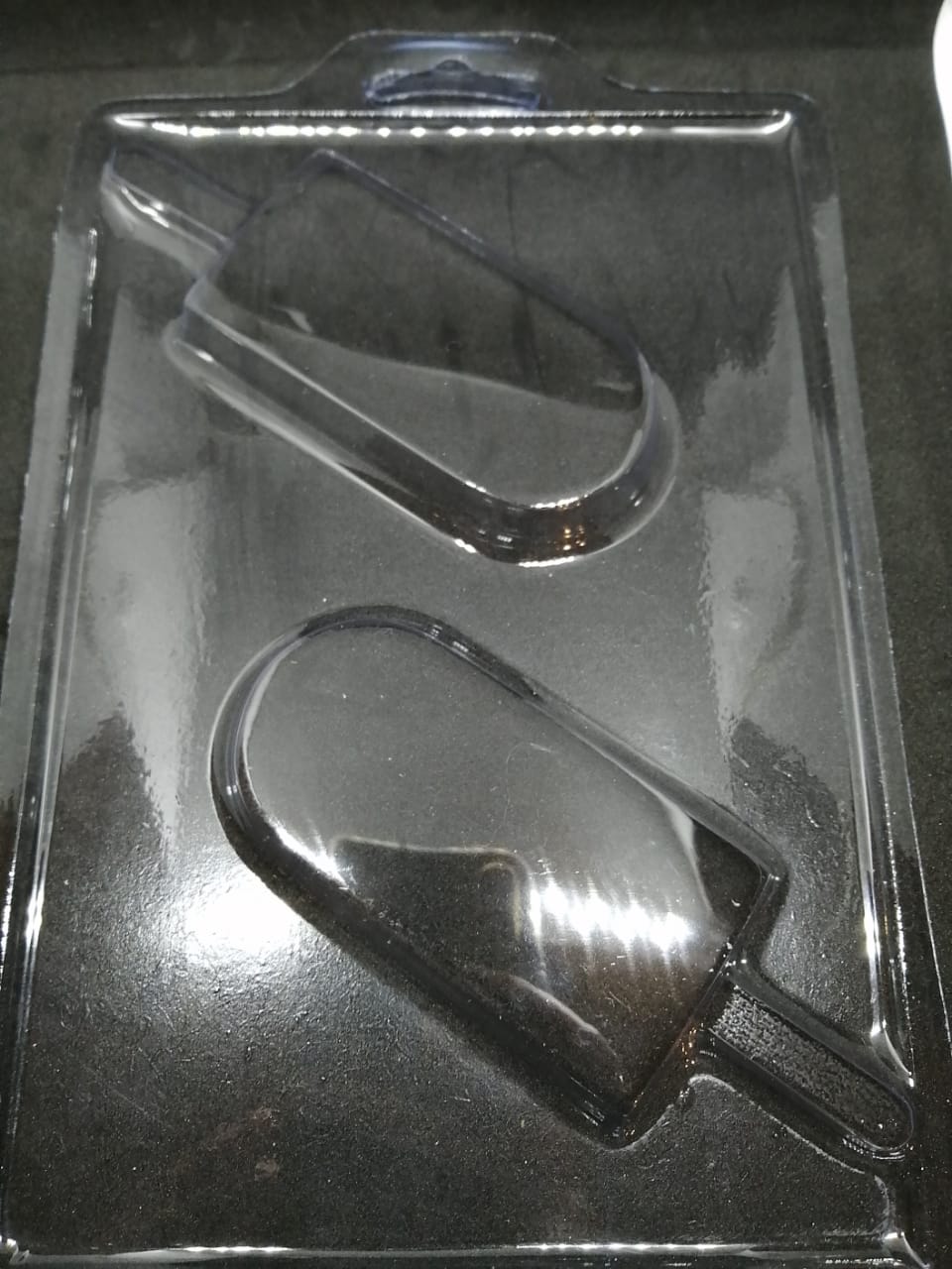 Molde de Acetato para Chocolate en Forma de Paleta 9x5cms