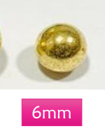 Sprinkles perla Dorado 6 mm 50 gr.