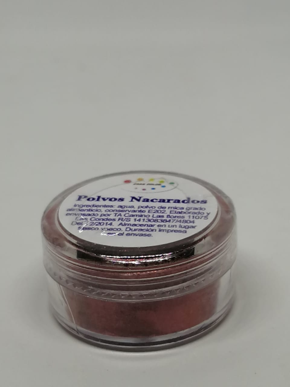 Nacarado Rojo Cake Color 5 gr.