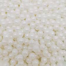 Sprinkles Perlas Blancas Tornasol 4 mm – Formato Kilo
