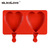 Molde silicona para helado corazon