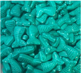 Sprinkles cola de sirena verde 50 gr