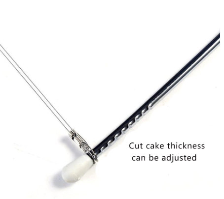 Cortador Nivelador de Bizcochos 32 cm. 2 Hilos