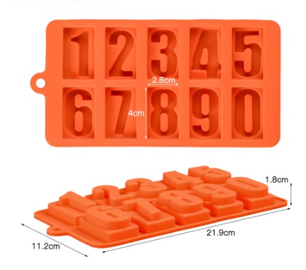 Molde Silicona Numero