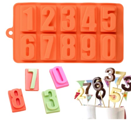 Molde Silicona Numero