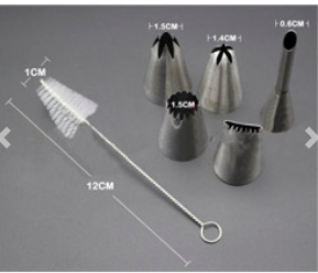 Boquilla set 6 piezas