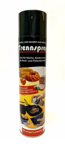 Aceite Desmoldante Vegetal Para Repostería, Panadería Y Pastelería  Spray 600 ml