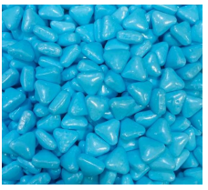 Sprinkles triangulo celeste 50 gr.