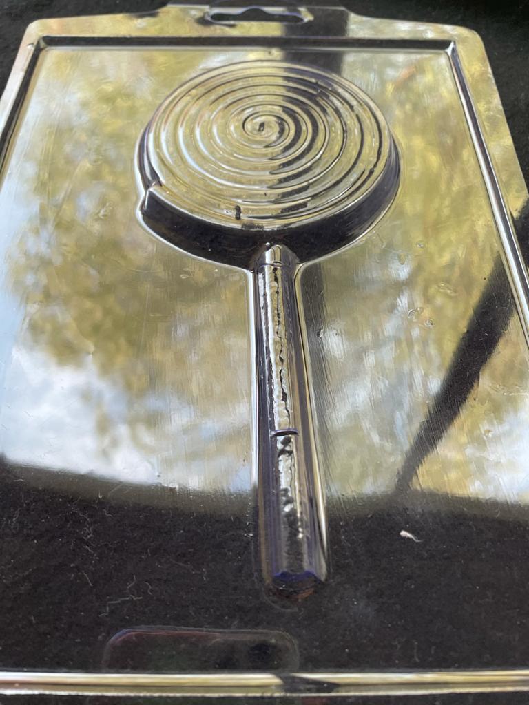 Molde Acetato Piruleta Espiral